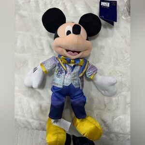 Disney Mickey Mouse Plush Toy -  50th Anniversary- Original Disney store